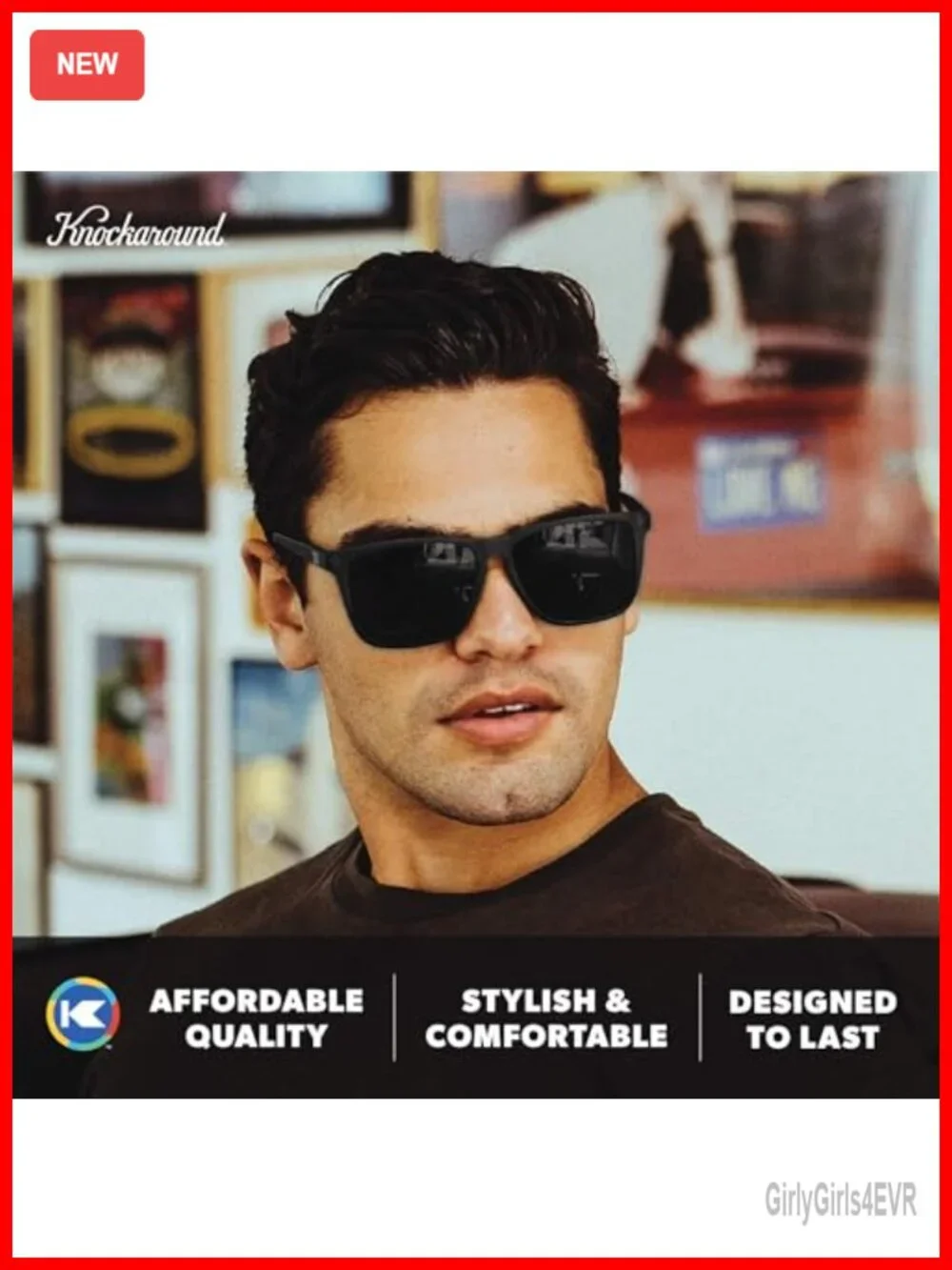 Polarized Sunglasses UV400 Protection Polycarbonate Frame Unisex
